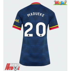 Arsenal Noni Madueke #20 Segunda Equipación Mujer 2026-27 Manga Corta